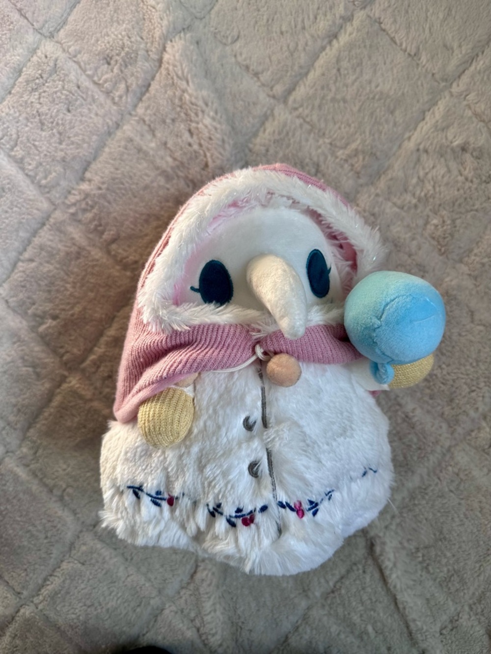Squishable | Mini Cozy Plague Nurse plush toy With Mug - Picture 2 of 7